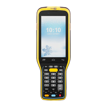Терминал сбора данных CipherLAB RK95-2S-38K COLD PISTOL (NFC, BT/WIFI, двумерный считыватель - Zebra SE4750SR, GMS  в комплекте с пистолетной рукоятью, кабелем SNAP-ON и БП)