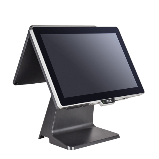 Сенсорный терминал АТОЛ JAZZ 16 (Lite, 15.6" P-CAP, Intel Celeron J3455, SSD 256Gb, RAM 8GB), без MSR, доп.монитор 11,6", Windows 10 IoT.
